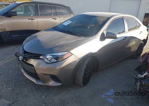 2014 Toyota Corolla Le z USA, uszkodzony, nr VIN 2T1BURHE8EC131661